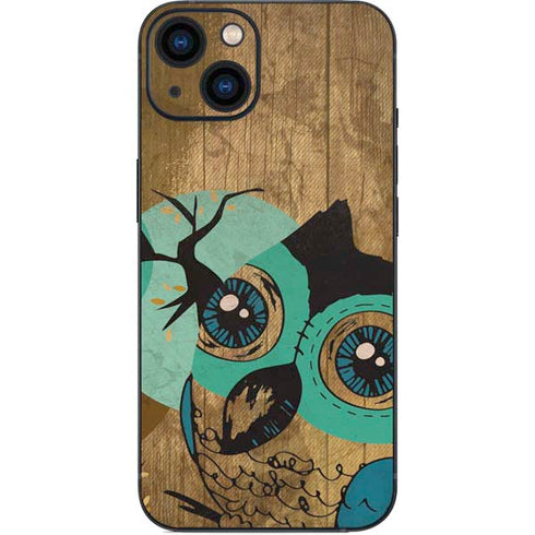 Autumn Owl iPhone 14 Plus Skin